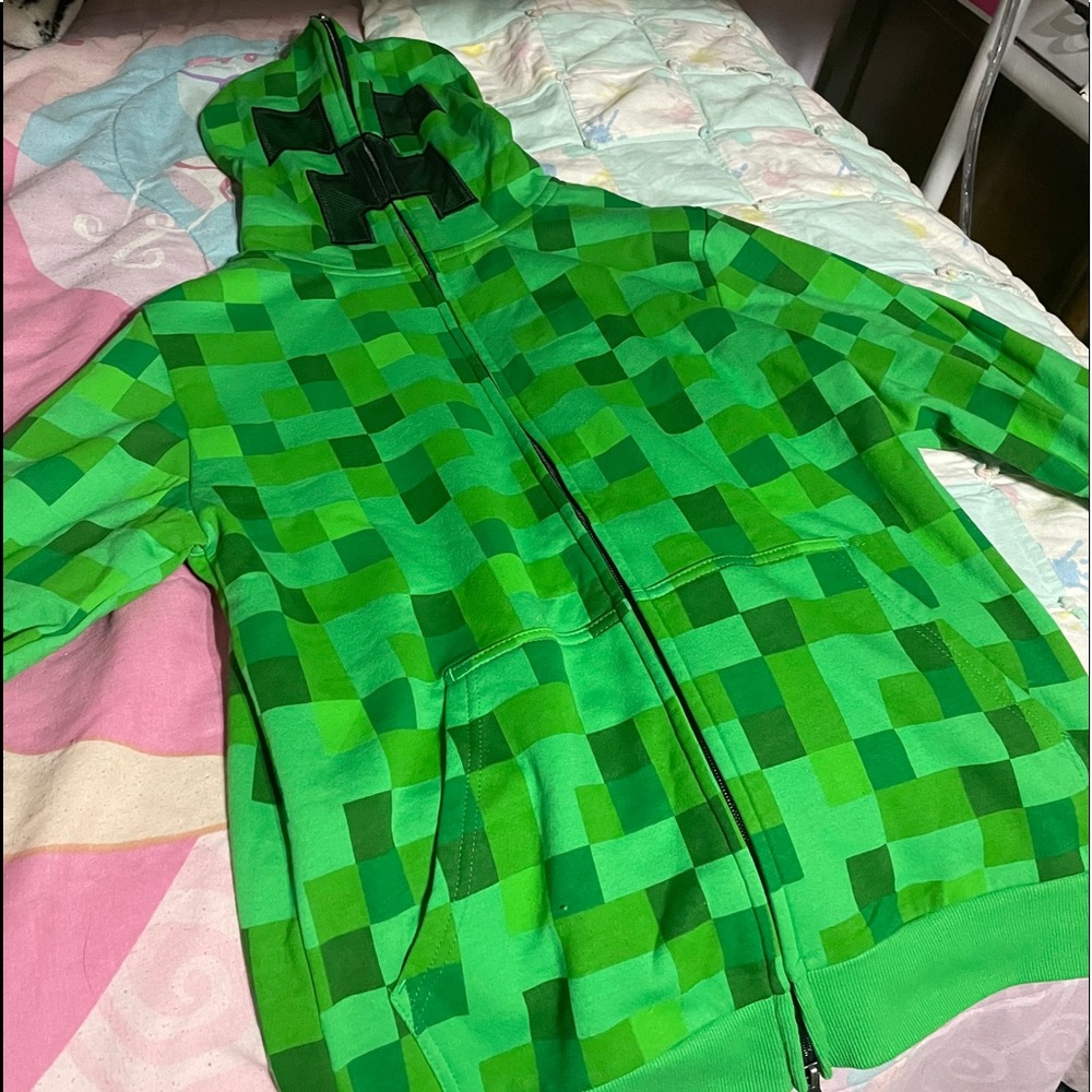 Creeper Zip-Up Hoodie